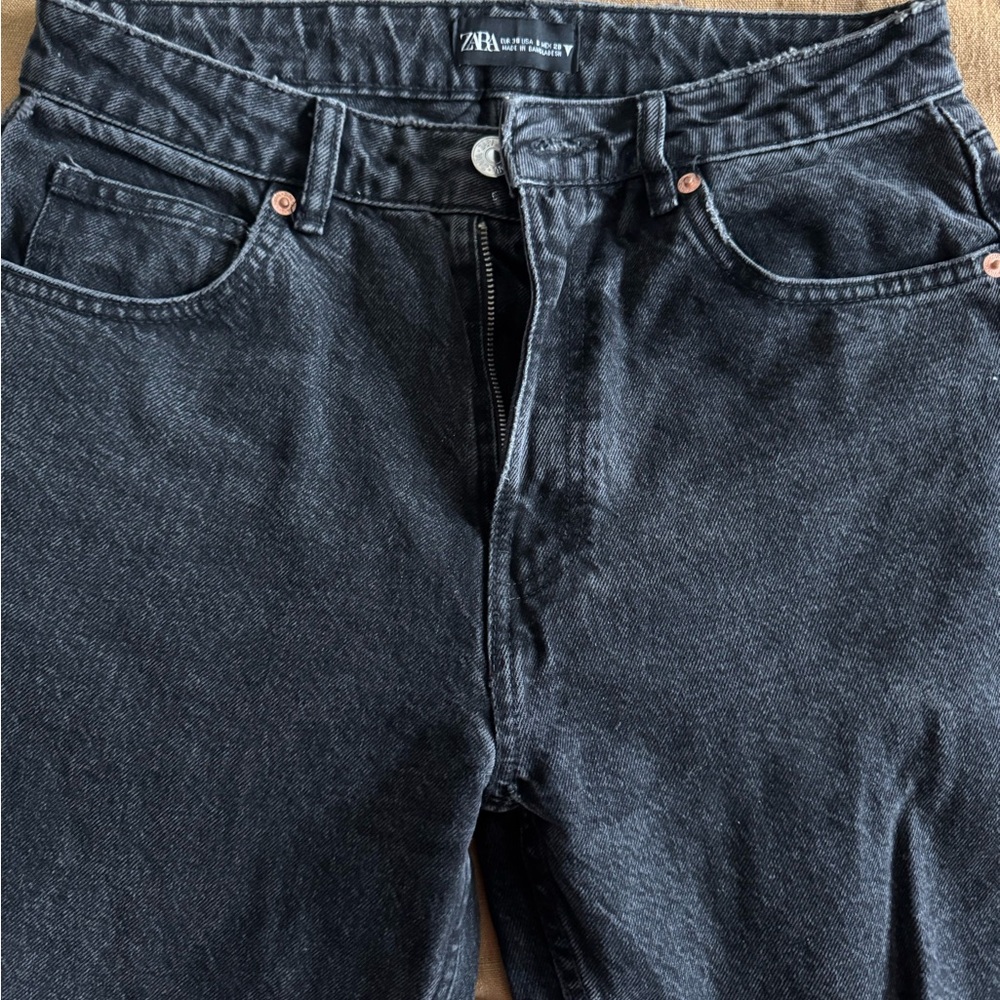 Zara Men's Black Jeans